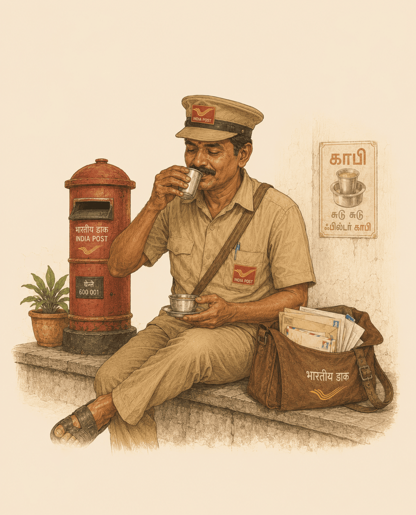 Kaapi Kadai illustration 1